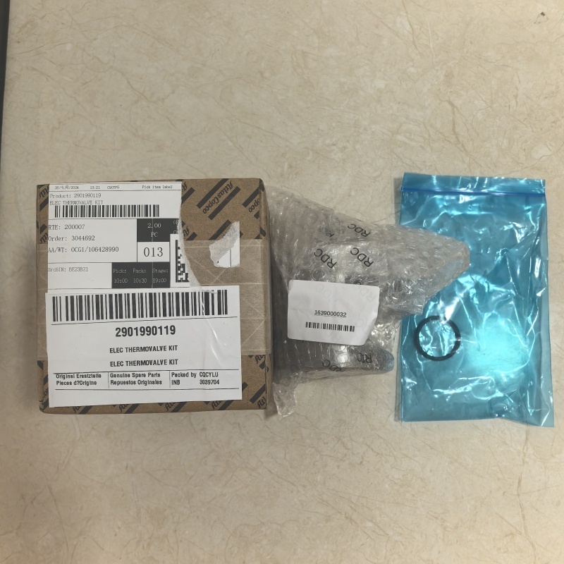 Atlas Copco Elec Thermovalve Kit 2901990119 Genuine OEM Electric Thermostatic Valve Kit for GHS 3800 4600 5400 VSD Vacuum Pump,Xi'an Oukesi Machinery Equipment Co.,Ltd,Atlas Copco Elec Thermovalve Kit 2901990119 Genuine OEM Electric Thermostatic Valve Kit for GHS 3800 4600 5400 VSD Vacuum Pump