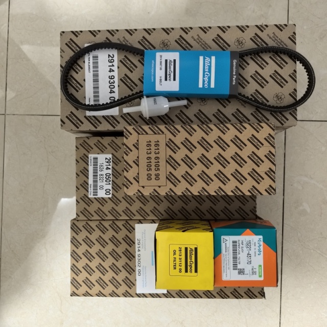 Atlas Copco 2912500104 SERVICE PACK 1000HR BOX  Original Genuine Spare Parts for Atlas Copco air Compressor,Xi'an Oukesi Machinery Equipment Co.,Ltd,Atlas Copco 2912500104 SERVICE PACK 1000HR BOX  Original Genuine Spare Parts for Atlas Copco air Compressor