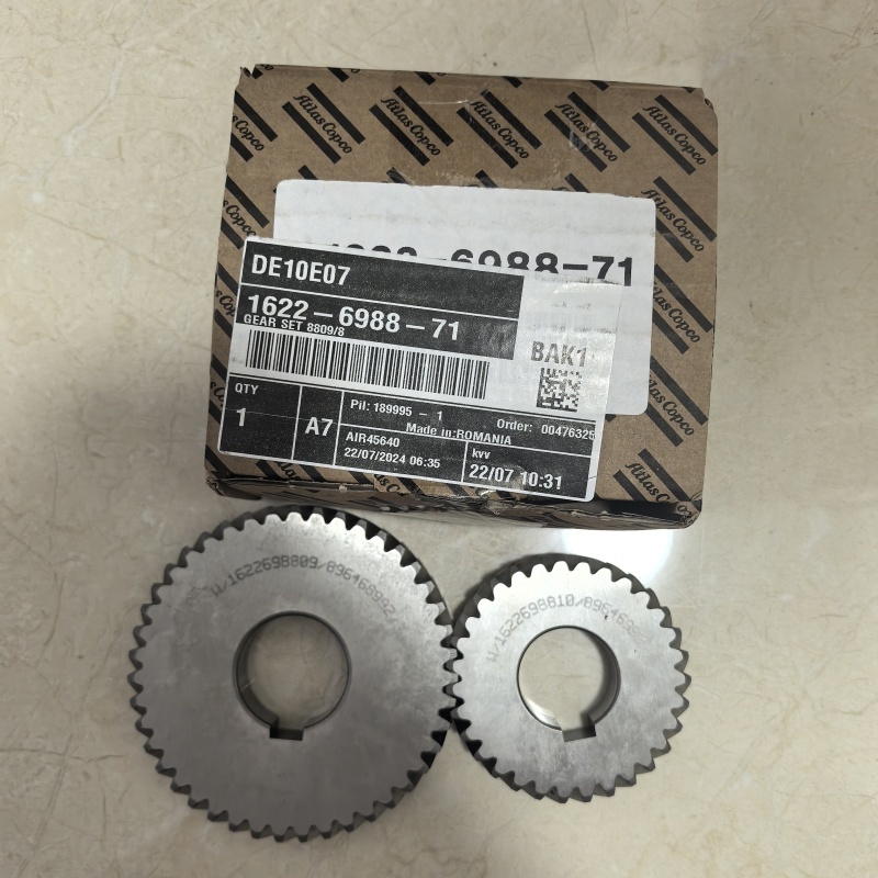Gear for Atlas Copco Air Compressor PN 1622698871, Drive Gear Set Includes 1622698801 & 1622698809, Replacement Spare Parts,Xi'an Oukesi Machinery Equipment Co.,Ltd,Gear for Atlas Copco Air Compressor PN 1622698871, Drive Gear Set Includes 1622698801 & 1622698809, Replacement Spare Parts