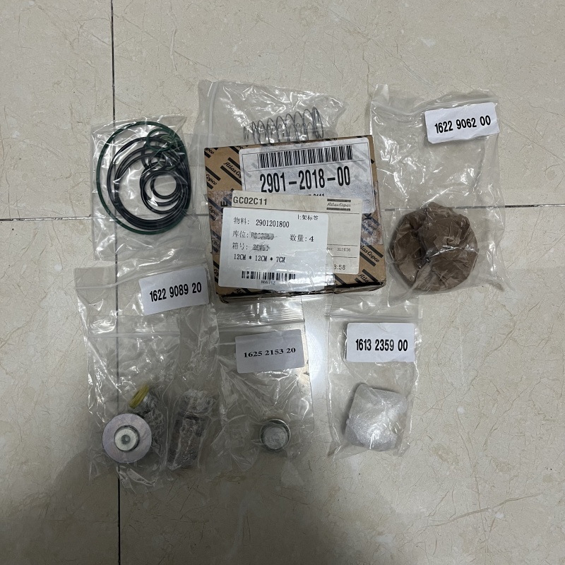 Atlas Copco Oil Stop Valve & Check Valve Kit 2901201800 2901-2018-00 for GA Screw Air Compressor,Xi'an Oukesi Machinery Equipment Co.,Ltd,Atlas Copco Oil Stop Valve & Check Valve Kit 2901201800 2901-2018-00 for GA Screw Air Compressor