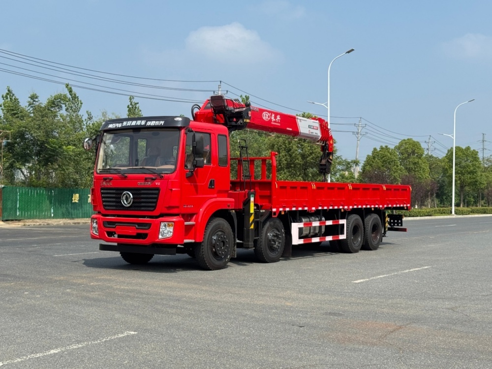 Dongfeng 8x4 14-ton 5-section vehicle-mounted crane,MY SHOP,Dongfeng 8x4 14-ton 5-section vehicle-mounted crane