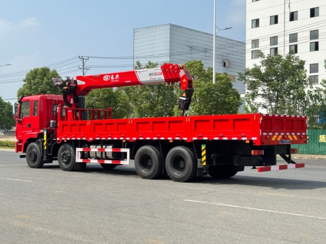 Dongfeng 8x4 14-ton 5-section vehicle-mounted crane,MY SHOP,Dongfeng 8x4 14-ton 5-section vehicle-mounted crane