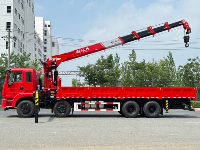 Dongfeng 8x4 14-ton 5-section vehicle-mounted crane,MY SHOP,Dongfeng 8x4 14-ton 5-section vehicle-mounted crane