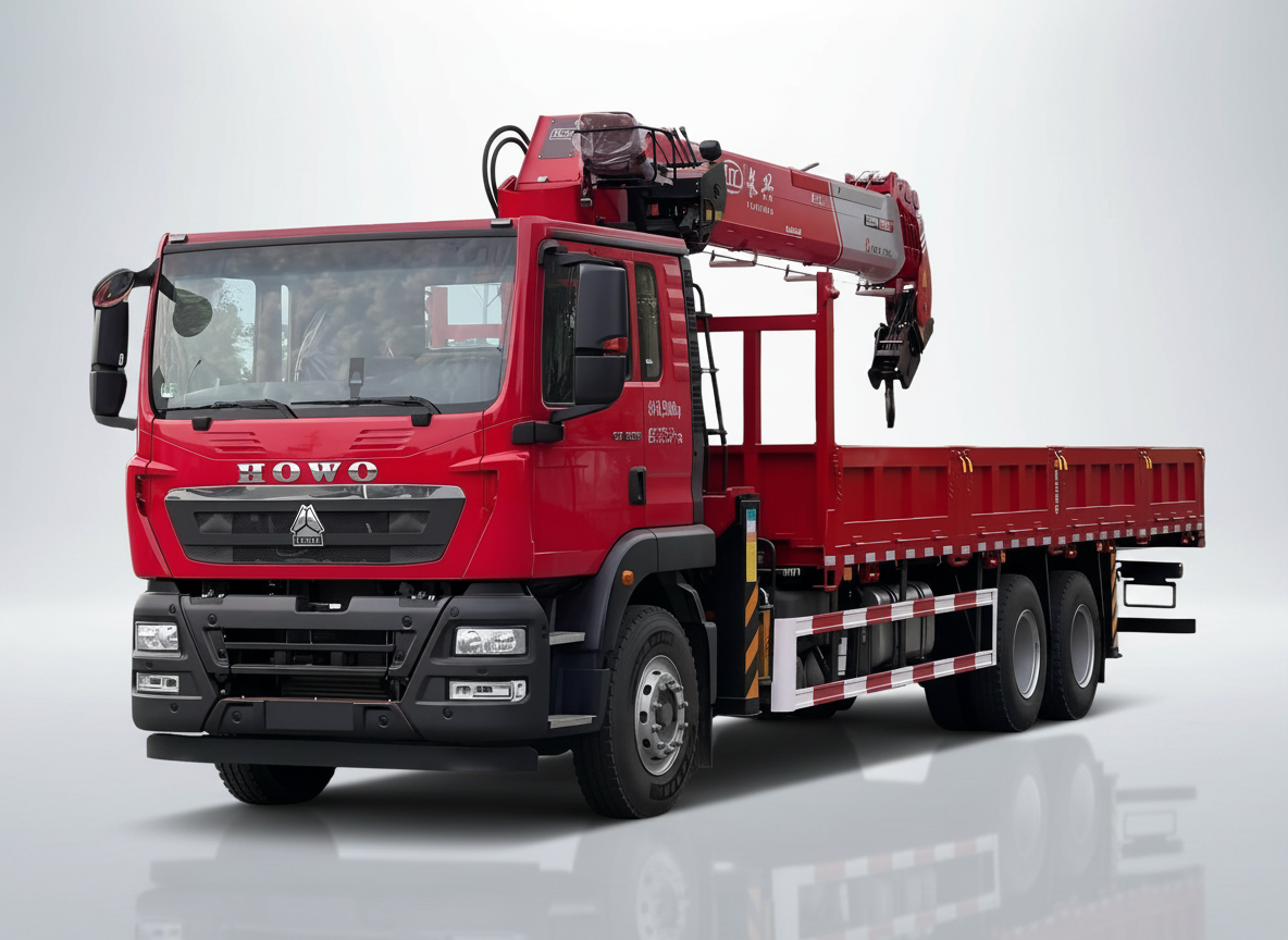 Haowo 6x4 heavy-duty 12-ton 5-section boom truck crane of Shagang Company,MY SHOP,Haowo 6x4 heavy-duty 12-ton 5-section boom truck crane of Shagang Company