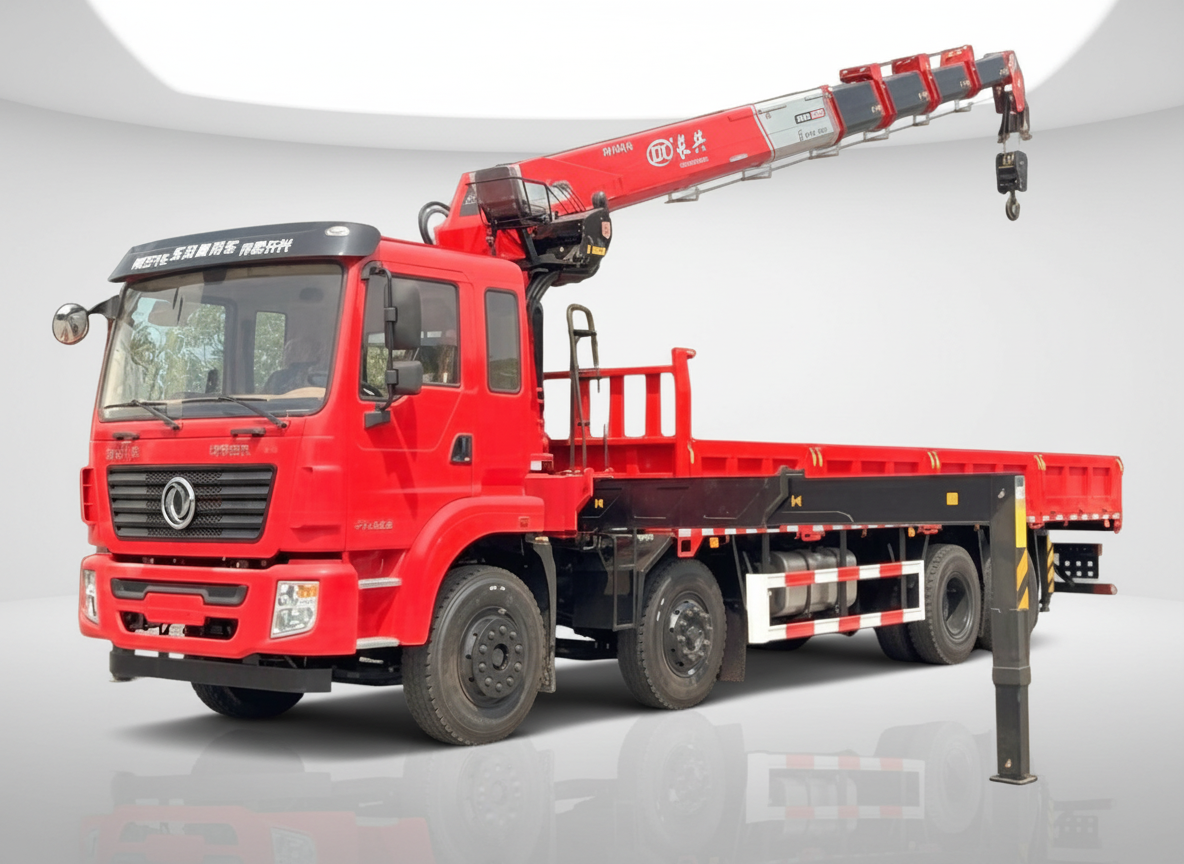 Dongfeng 8x4 14-ton 5-section vehicle-mounted crane,MY SHOP,Dongfeng 8x4 14-ton 5-section vehicle-mounted crane