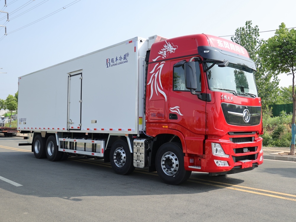 Dongfeng Tianlong 8x4 55m³ Refrigerated Truck,MY SHOP,Dongfeng Tianlong 8x4 55m³ Refrigerated Truck