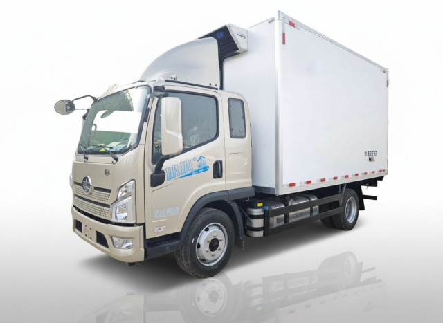 First Automobile Group's 22-cubic-meter refrigerated truck,MY SHOP,First Automobile Group's 22-cubic-meter refrigerated truck