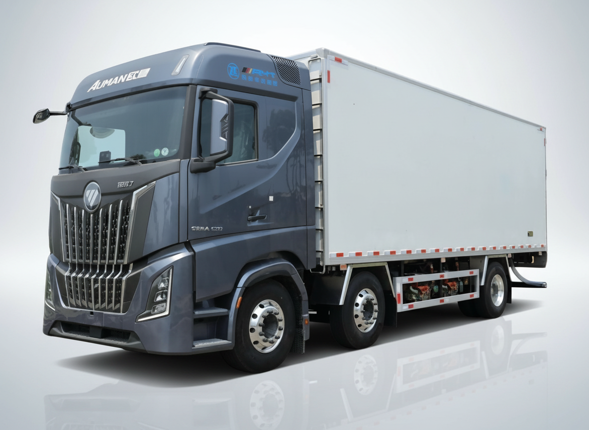 Foton Auman Galaxy 3-Axle 45m³ Refrigerated Truck,MY SHOP,Foton Auman Galaxy 3-Axle 45m³ Refrigerated Truck