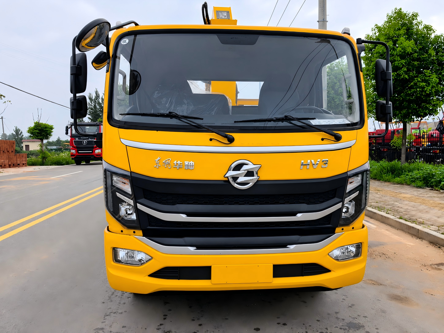 Dongfeng Huashen 5-Ton Truck-Mounted Crane with 4-Section Boom,MY SHOP,Dongfeng Huashen 5-Ton Truck-Mounted Crane with 4-Section Boom