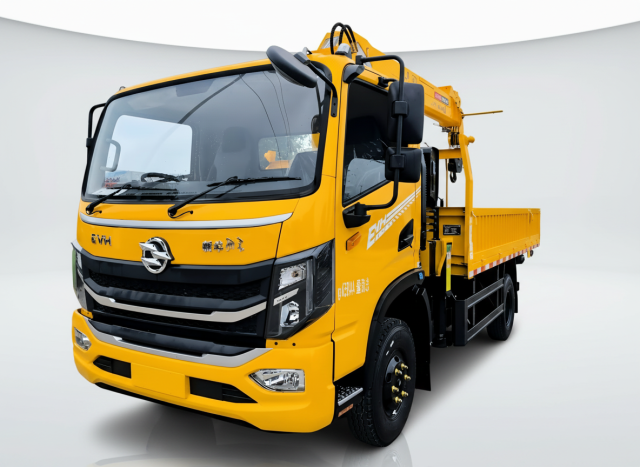 Dongfeng Huashen 5-Ton Truck-Mounted Crane with 4-Section Boom,MY SHOP,Dongfeng Huashen 5-Ton Truck-Mounted Crane with 4-Section Boom