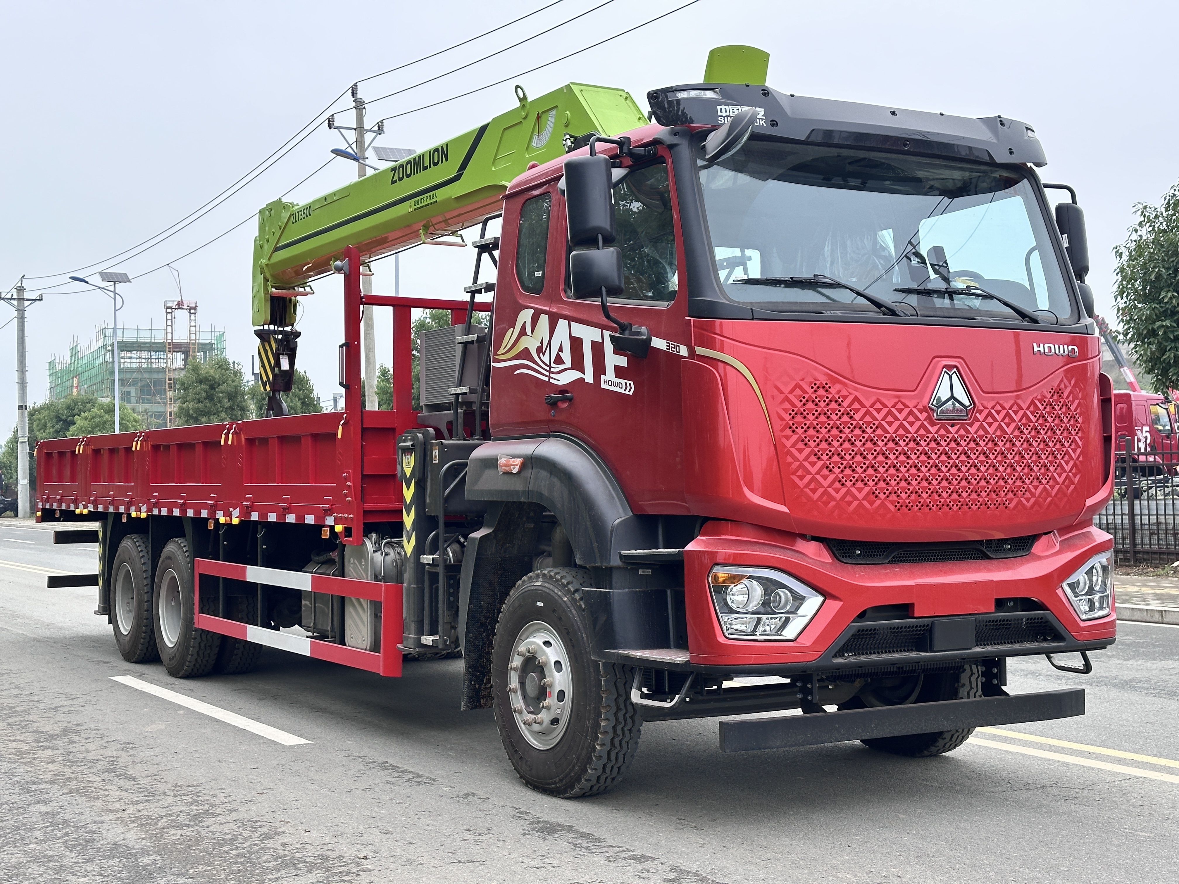 Sinotruk Howo MATE / Zoomlion 14-Ton Truck-Mounted Crane with 5-Section Boom,MY SHOP,Sinotruk Howo MATE / Zoomlion 14-Ton Truck-Mounted Crane with 5-Section Boom