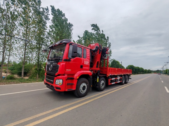 Shacman Delong 8x4 35-Ton Knuckle-Boom Truck-Mounted Crane,MY SHOP,Shacman Delong 8x4 35-Ton Knuckle-Boom Truck-Mounted Crane