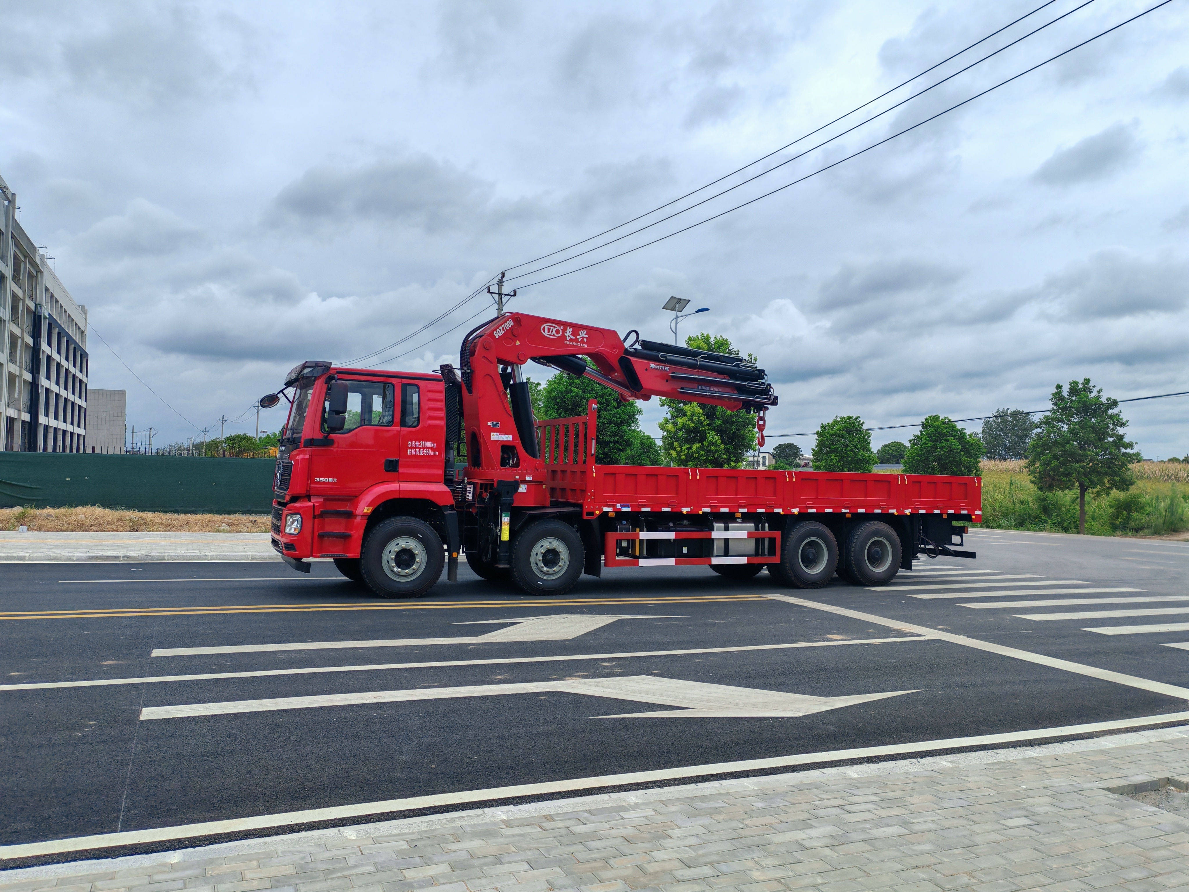 Shacman Delong 8x4 35-Ton Knuckle-Boom Truck-Mounted Crane,MY SHOP,Shacman Delong 8x4 35-Ton Knuckle-Boom Truck-Mounted Crane