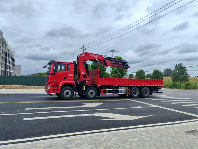 Shacman Delong 8x4 35-Ton Knuckle-Boom Truck-Mounted Crane,MY SHOP,Shacman Delong 8x4 35-Ton Knuckle-Boom Truck-Mounted Crane