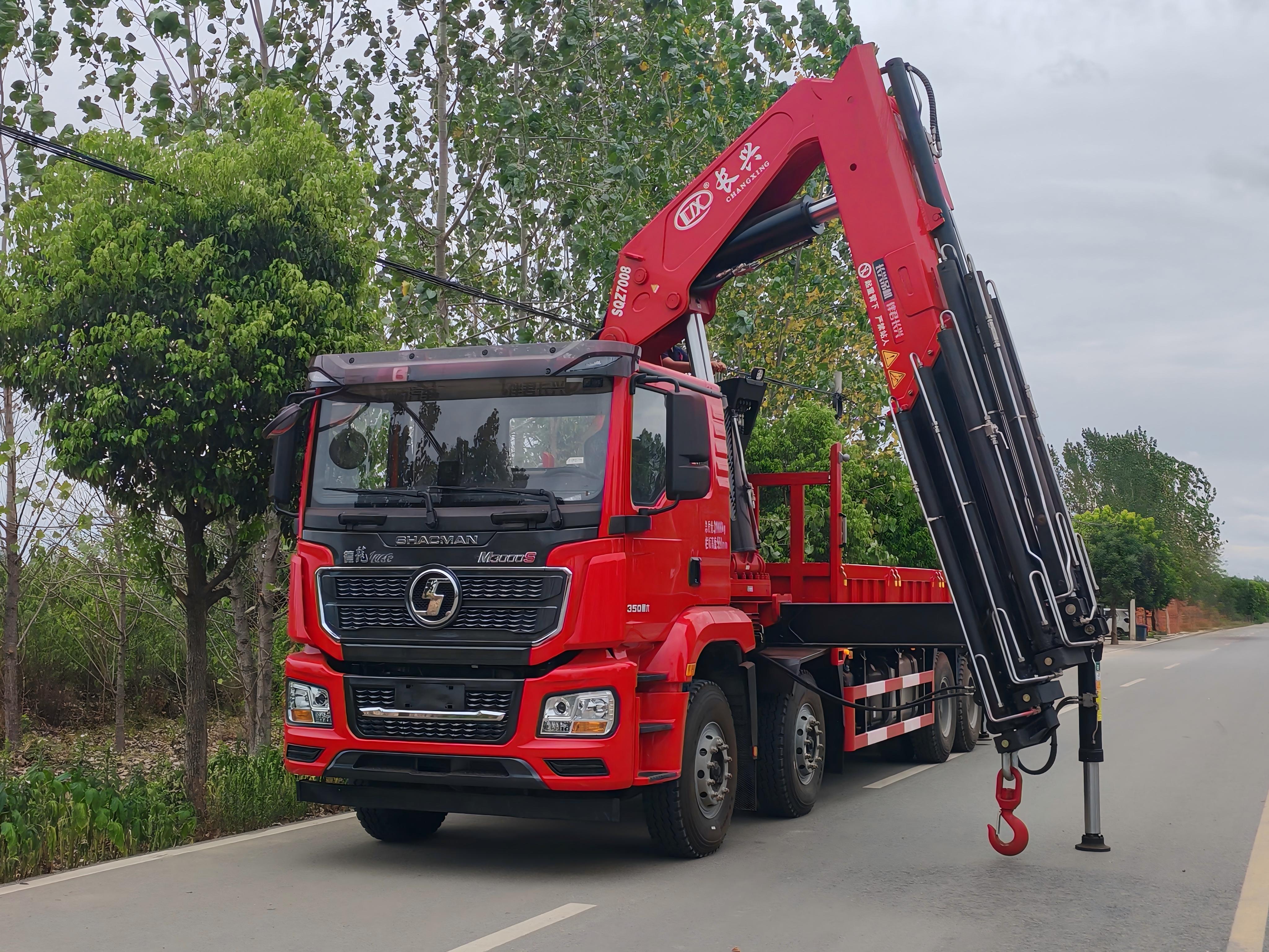 Shacman Delong 8x4 35-Ton Knuckle-Boom Truck-Mounted Crane,MY SHOP,Shacman Delong 8x4 35-Ton Knuckle-Boom Truck-Mounted Crane