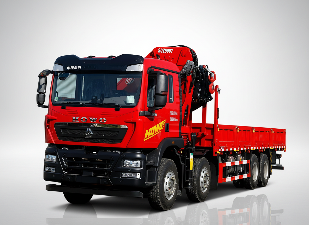 Sinotruk Howo Changxing 25-ton Knuckle Arm Truck Crane,MY SHOP,Sinotruk Howo Changxing 25-ton Knuckle Arm Truck Crane