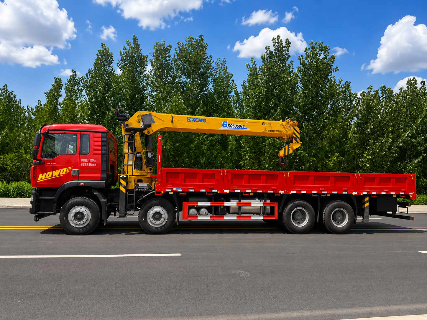 Sinotruk Howo XCMG 16-Ton Truck-Mounted Crane with 5-Section Boom,MY SHOP,Sinotruk Howo XCMG 16-Ton Truck-Mounted Crane with 5-Section Boom