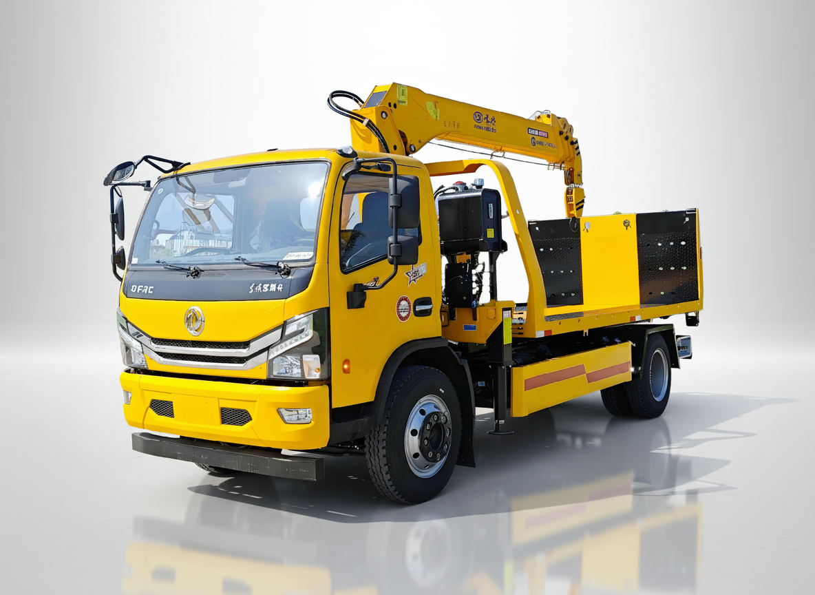 Эвакуатор Dongfeng D8 грузоподъемностью 6 тонн с краном, МОЙ МАГАЗИН, Эвакуатор Dongfeng D8 грузоподъемностью 6 тонн с краном