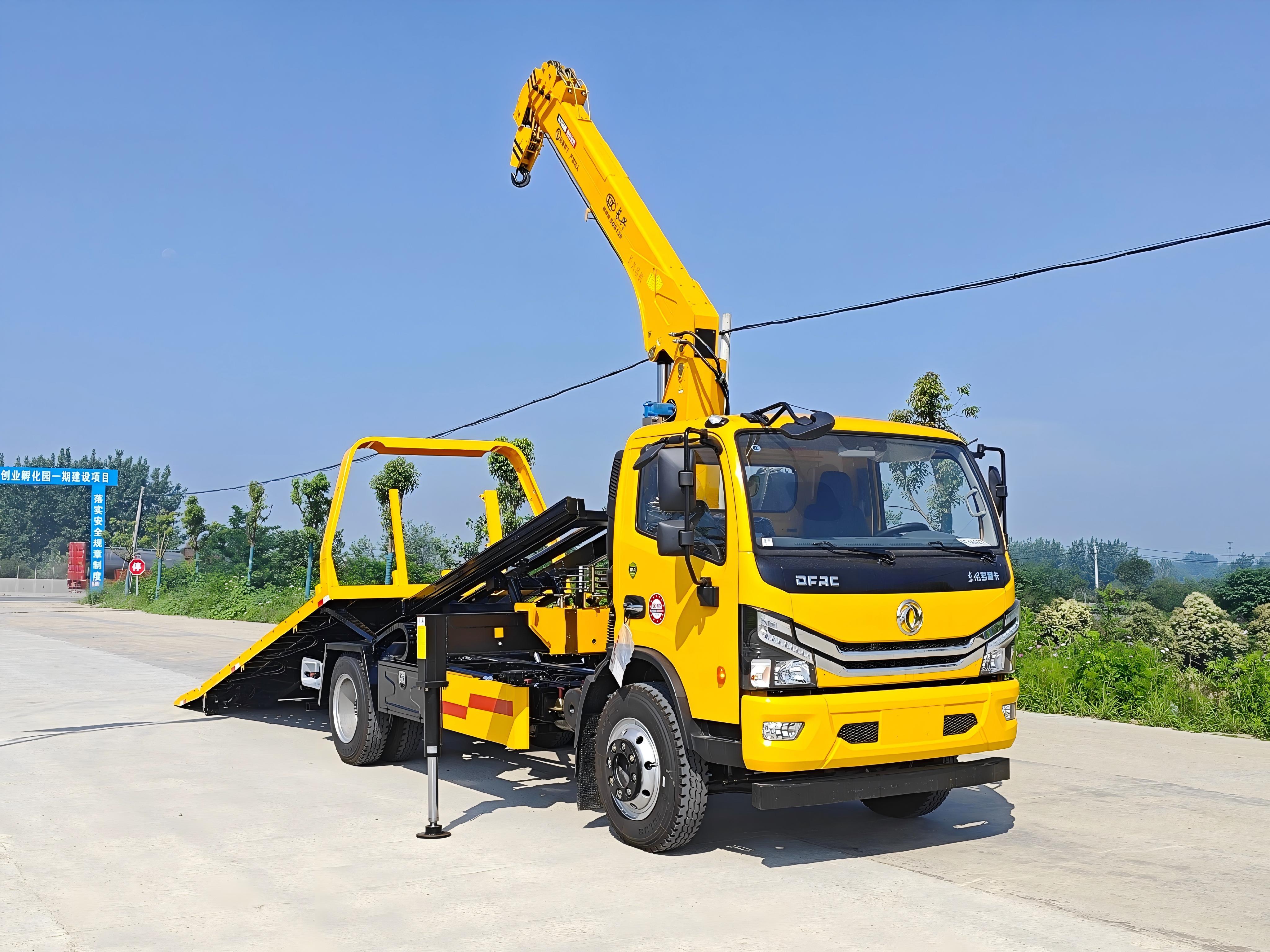 Эвакуатор Dongfeng D8 грузоподъемностью 6 тонн с краном, МОЙ МАГАЗИН, Эвакуатор Dongfeng D8 грузоподъемностью 6 тонн с краном