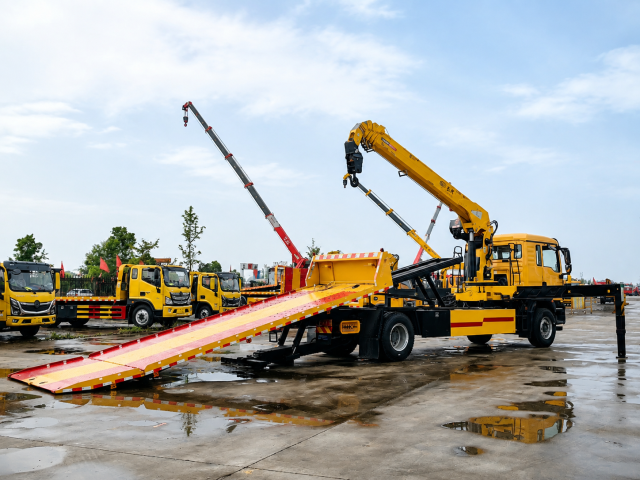 Camion dépanneuse plateau SITRAK 23 tonnes avec grue, MON MAGASIN, Camion dépanneuse plateau SITRAK 23 tonnes avec grue