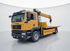 Camion dépanneuse plateau SITRAK 23 tonnes avec grue, MON MAGASIN, Camion dépanneuse plateau SITRAK 23 tonnes avec grue