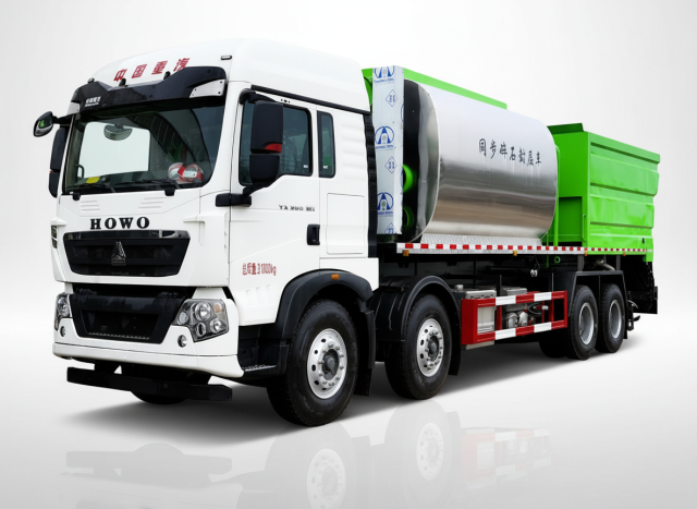 HOWO 24 m³ Synchronous Chip Sealing Truck,MY SHOP,HOWO 24 m³ Synchronous Chip Sealing Truck