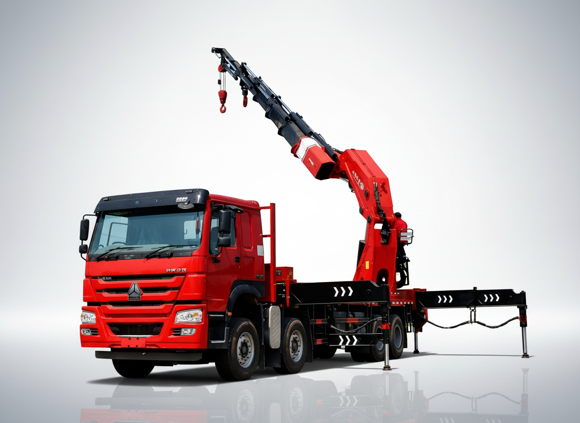 Grue sur camion à flèche articulée Sinotruk Howo 8x4 Changxing 110 tonnes, MA BOUTIQUE, Grue sur camion à flèche articulée Sinotruk Howo 8x4 Changxing 110 tonnes