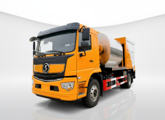 Camion de scellage de copeaux synchrone Shacman de 15 m³, Suizhou Hongda Automobile Sales Co., Ltd., Camion de scellage de copeaux synchrone Shacman de 15 m³