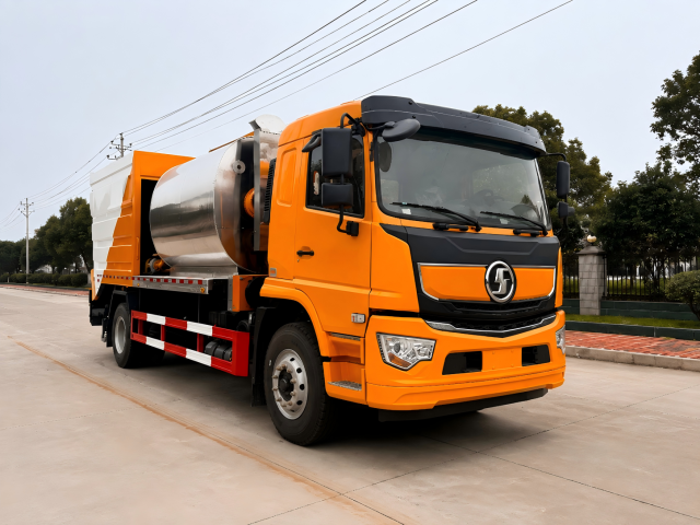Camion de scellage de copeaux synchrone Shacman de 15 m³, Suizhou Hongda Automobile Sales Co., Ltd., Camion de scellage de copeaux synchrone Shacman de 15 m³