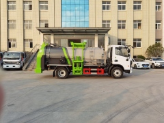 Dongfeng D7 Series 8m³ Food Waste Truck, Suizhou Hongda Automobile Sales Co., Ltd.,Dongfeng D7 Series 8m³ Food Waste Truck