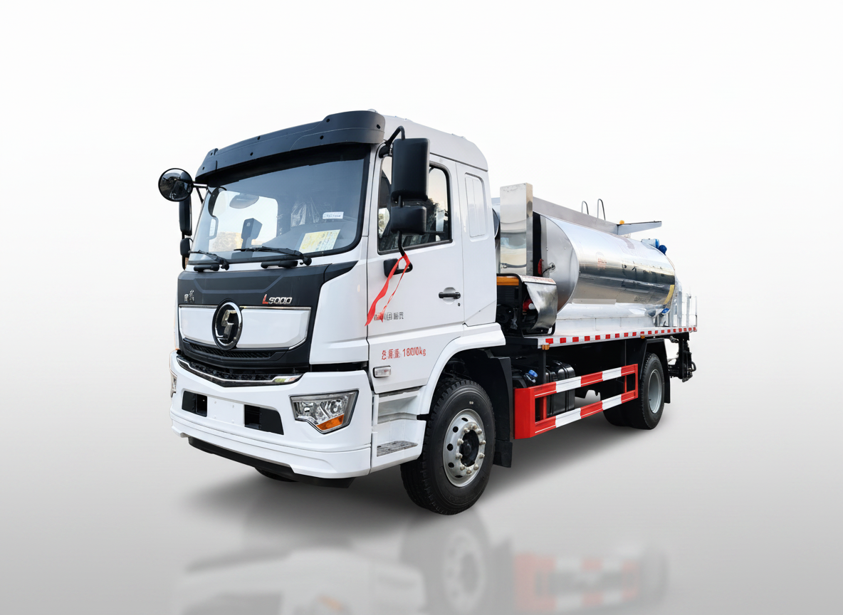 Camion distributeur d'asphalte Shacman de 12 m³, Suizhou Hongda Automobile Sales Co., Ltd., Camion distributeur d'asphalte Shacman de 12 m³