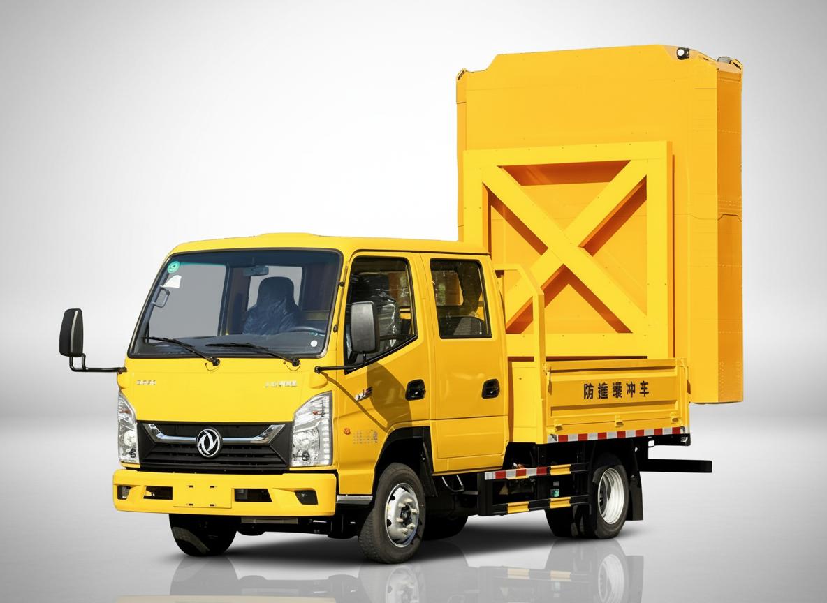 Camion Dongfeng 100K à coussins de sécurité, Suizhou Hongda Automobile Sales Co., Ltd., Camion Dongfeng 100K à coussins de sécurité