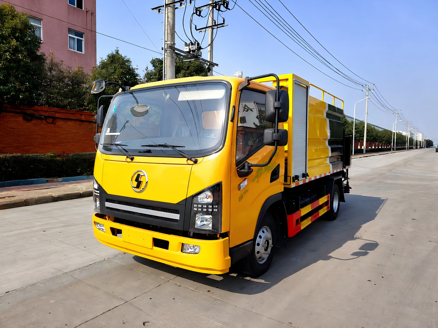 Camion distributeur d'asphalte Shacman 6,8 m³, Suizhou Hongda Automobile Sales Co., Ltd., Camion distributeur d'asphalte Shacman 6,8 m³