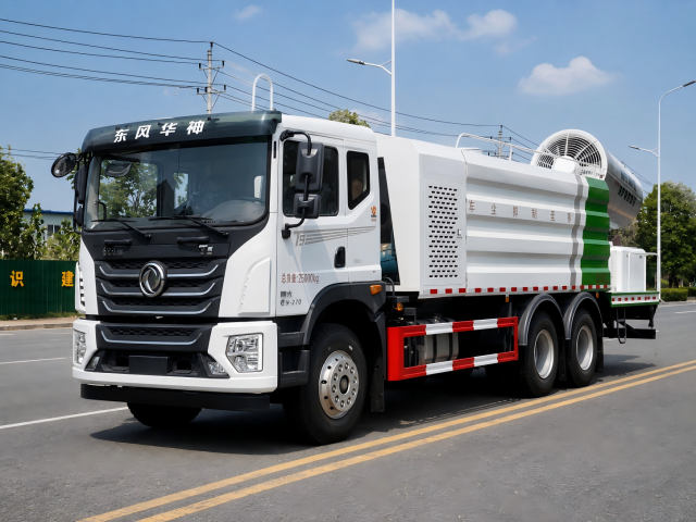 Camion de dépoussiérage Dongfeng Huashen de 18 m³, Suizhou Hongda Automobile Sales Co., Ltd., Camion de dépoussiérage Dongfeng Huashen de 18 m³