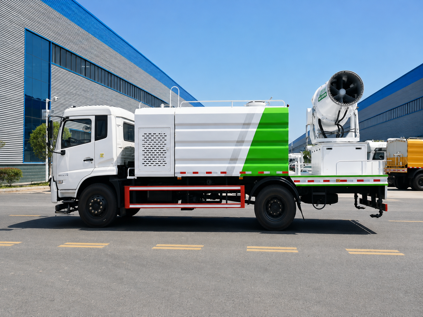 Camion de suppression de poussière Dongfeng Tianjin 12 m³, Suizhou Hongda Automobile Sales Co., Ltd., Camion de suppression de poussière Dongfeng Tianjin 12 m³