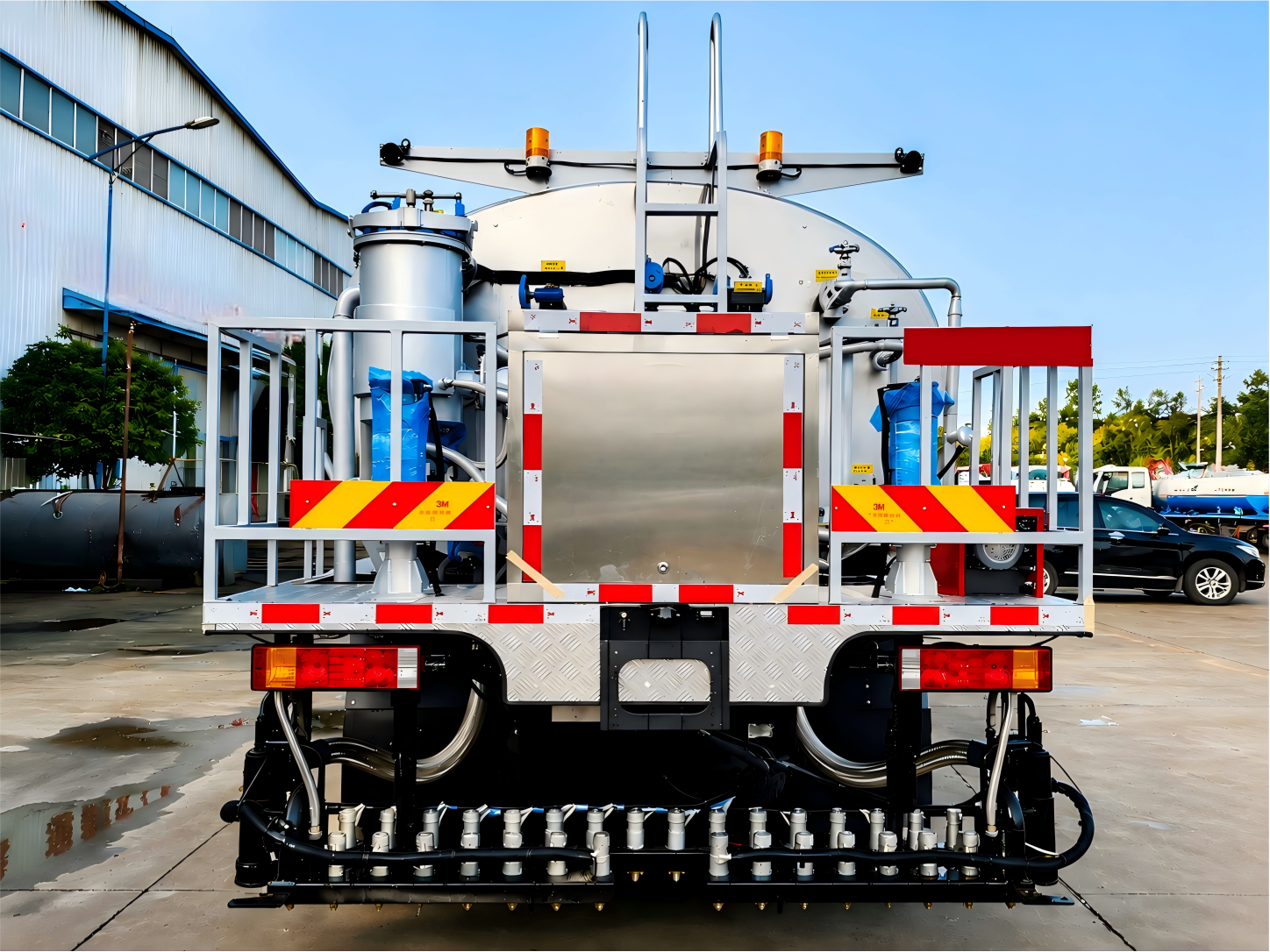 Camion distributeur d'asphalte Shacman de 12 m³, Suizhou Hongda Automobile Sales Co., Ltd., Camion distributeur d'asphalte Shacman de 12 m³