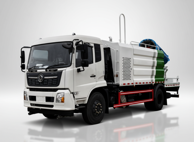 Camion de suppression de poussière Dongfeng Tianjin 12 m³, Suizhou Hongda Automobile Sales Co., Ltd., Camion de suppression de poussière Dongfeng Tianjin 12 m³