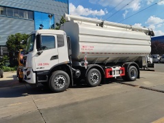 Dongfeng Tianjin 6x2 3 essieux 28,36 m³ Camion de transport d'aliments en vrac, Suizhou Hongda Automobile Sales Co., Ltd., Dongfeng Tianjin 6x2 3 essieux 28,36 m³ Camion de transport d'aliments en vrac