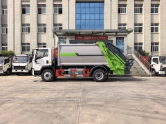 Мусоровоз HOWO с задней загрузкой и компактором, 12 м³, Suizhou Hongda Automobile Sales Co., Ltd., Мусоровоз HOWO с задней загрузкой и компактором, 12 м³