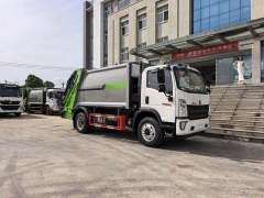 Мусоровоз HOWO с задней загрузкой и компактором, 12 м³, Suizhou Hongda Automobile Sales Co., Ltd., Мусоровоз HOWO с задней загрузкой и компактором, 12 м³