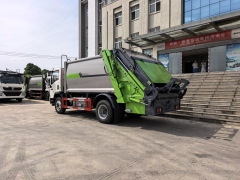 Мусоровоз HOWO с задней загрузкой и компактором, 12 м³, Suizhou Hongda Automobile Sales Co., Ltd., Мусоровоз HOWO с задней загрузкой и компактором, 12 м³
