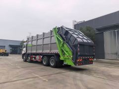 Мусоровоз HOWO с задней загрузкой и компактором, объемом 40 м³, Suizhou Hongda Automobile Sales Co., Ltd., Мусоровоз HOWO с задней загрузкой и компактором, объемом 40 м³.
