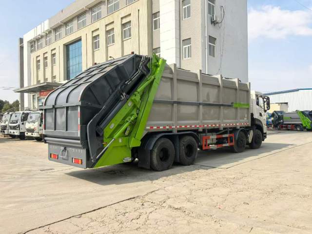 Мусоровоз HOWO с задней загрузкой и компактором, объемом 40 м³, Suizhou Hongda Automobile Sales Co., Ltd., Мусоровоз HOWO с задней загрузкой и компактором, объемом 40 м³.