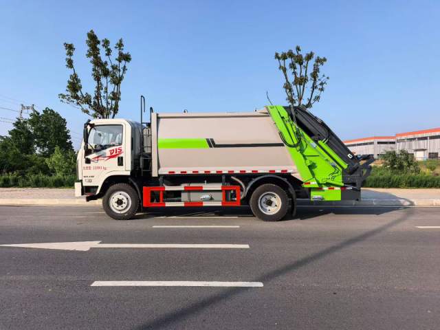 Мусоровоз DongFeng 12 м³ с задней загрузкой и компактором, Suizhou Hongda Automobile Sales Co., Ltd., Мусоровоз DongFeng 12 м³ с задней загрузкой и компактором