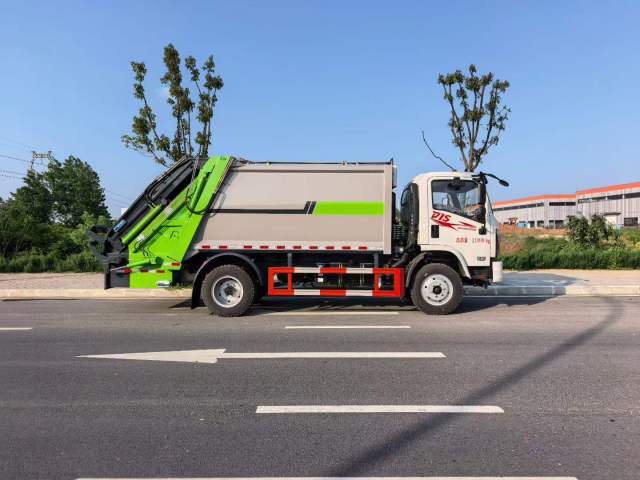 Мусоровоз DongFeng 12 м³ с задней загрузкой и компактором, Suizhou Hongda Automobile Sales Co., Ltd., Мусоровоз DongFeng 12 м³ с задней загрузкой и компактором