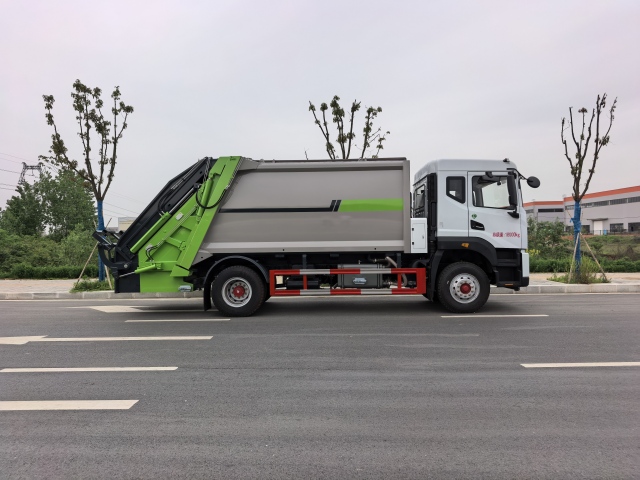 Мусоровоз DongFeng 15 м³ с задней загрузкой и компактором, Suizhou Hongda Automobile Sales Co., Ltd., Мусоровоз DongFeng 15 м³ с задней загрузкой и компактором