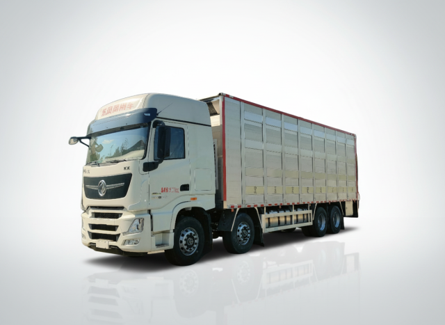 Dongfeng Tianlong 8x4 Livestock Transport Truck, Suizhou Hongda Automobile Sales Co., Ltd.,Dongfeng Tianlong 8x4 Livestock Transport Truck