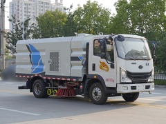 Camion balayeuse de voirie haute pression SINOTRUK Homan 3+3 m³, Suizhou Hongda Automobile Sales Co., Ltd., Camion balayeuse de voirie haute pression SINOTRUK Homan 3+3 m³