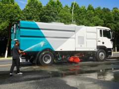 Подметальная машина высокого давления HOWO 9+7 м³, Suizhou Hongda Automobile Sales Co., Ltd., Подметальная машина высокого давления HOWO 9+7 м³