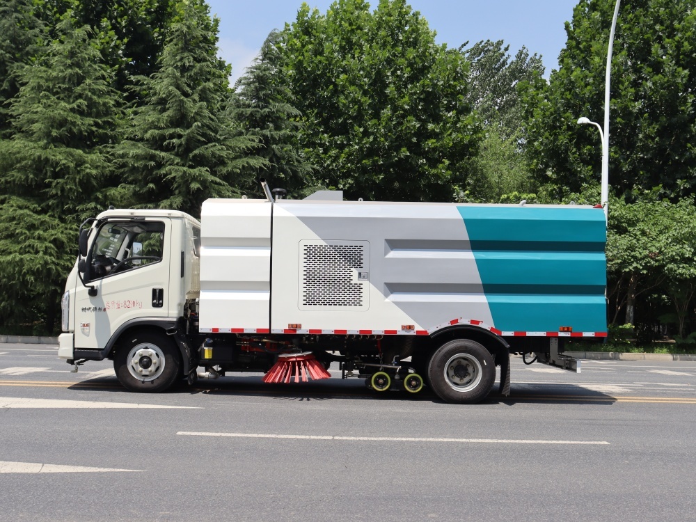 Подметальная машина высокого давления Foton 4+4 м³, Suizhou Hongda Automobile Sales Co., Ltd., Подметальная машина высокого давления Foton 4+4 м³